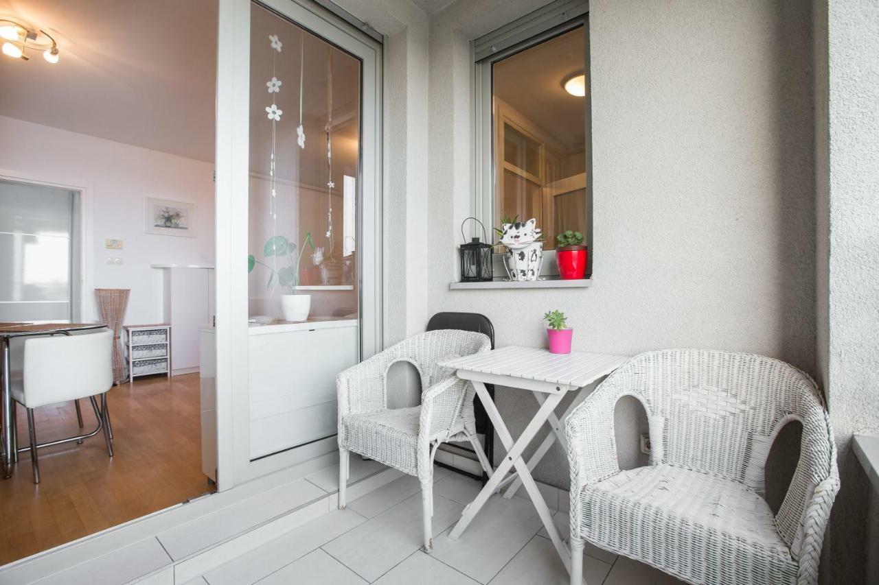 Cozy & Modern Studio With Balcony Zagreb Exterior foto